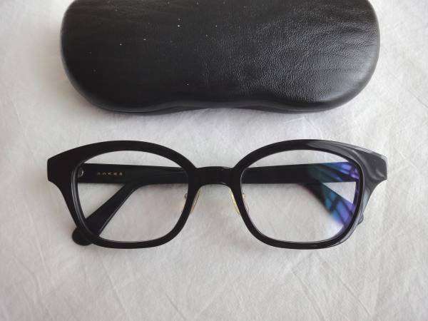 白山眼鏡 SCOTT 眼鏡 メガネ 黒 美品！(フルリム)｜売買された  
