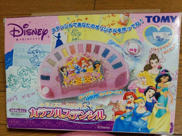 新品☆ディズニー☆プリンセス☆ステンシル キット☆オモチャ 