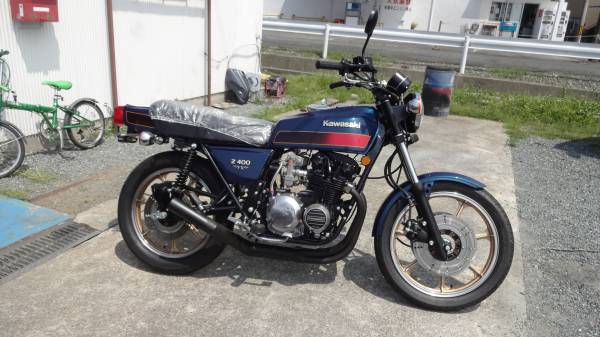 Z400FX から外した E4カラー 外装セット 当時物 売り切り！(カワサキ用