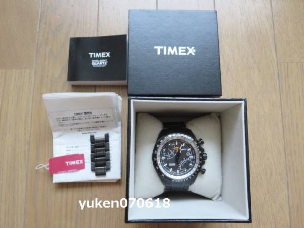 並行輸入クロノグラフ美中古品 （☆TIMEX フライバッククロノグラフ 