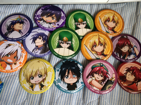 マギ イベント イクティヤール 限定 缶バッジ シェヘラザード Esupport Vn