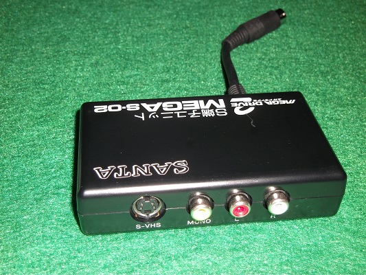 MEGA S-02 MD2専用 S端子ユニット SANTA サンタ 中古品(本体  