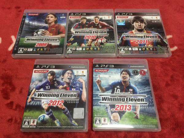 凄すぎセット！PS3ソフト10本を100円から！（歴代ウイイレほか
