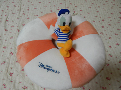 NU　317　ぬいぐるみ★ドナルドダック★浮き輪　_1