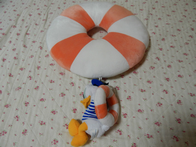 NU　317　ぬいぐるみ★ドナルドダック★浮き輪　_3