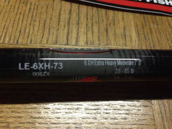 超美品！キスラーz-bone LE 6XH 73です。(1ピースベイトロッド)｜売買