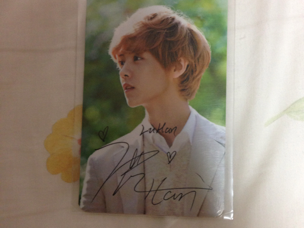 exo ルハン nature republic ハンドクリームトレカ_1