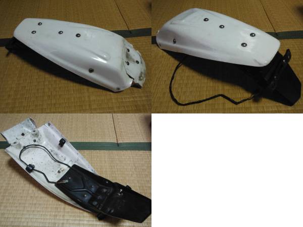 ジェベル250XC DR250R 流用MXリアフェンダー SJ45A 中古品 DRC (リア