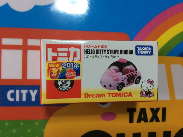 ドリームトミカ★ハローキティストライプリボン_1