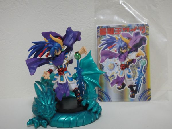 聖龍王サイガ プロモ 神羅万象 神羅万象 フィギュア【聖龍王サイガ】開封 カード付/森羅/チョコ