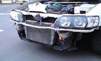 中置き インタークーラー JZX100 前置きインタークーラーの入札