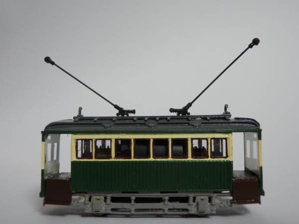 Nゲージ Masterpiece ダブルルーフ 2軸木造路面電車キット 2両分 Nゲージ Masterpiece ダブルルーフ 2軸木造路面電車キット 2両分