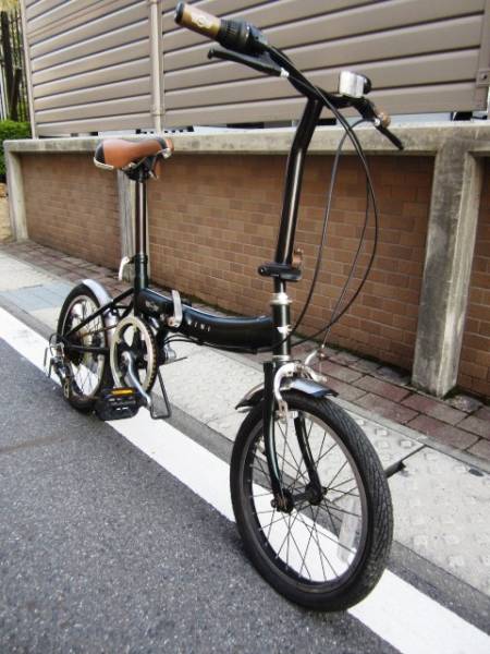 ■超目玉・お洒落【MINI】16インチ6段変速・モスグリーン■_2