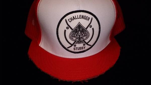 長瀬着 CHALLENGER×STUSSY(ステューシー)コラボキャップ(男性用)｜売買 