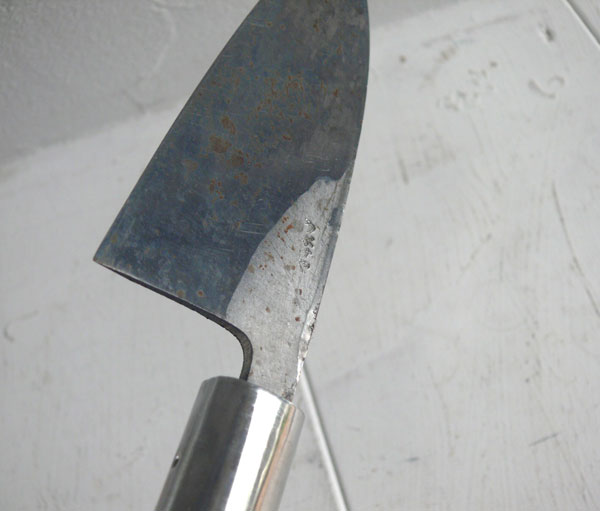 和包丁 出刃包丁 包丁 日本橋人形町 うぶけや 刃渡り約14cm(出刃包丁