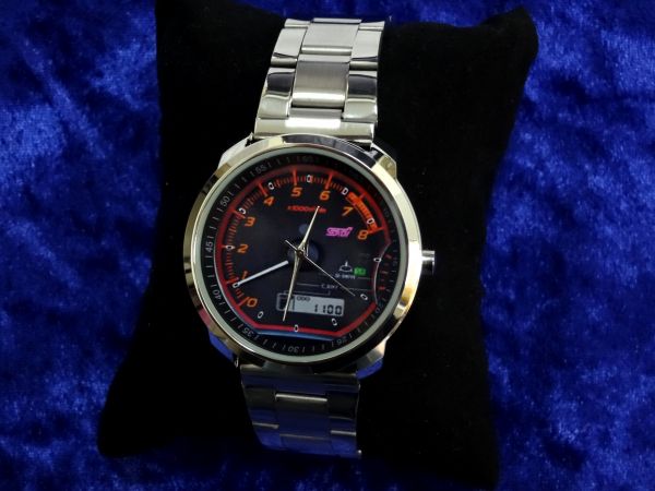 時計 ☆スバル☆WRX sti☆インプレッサ タコメーター腕時計☆新品(スバル