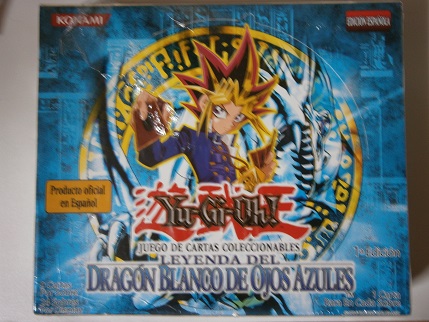 遊戯王スペイン版【青眼の白龍伝説】未開封BOX 即決 数量2 1st(海外版 