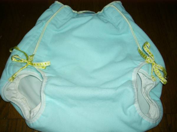 大人用おむつカバー・オムツ(ピジョンのハビナース水色)60～95M