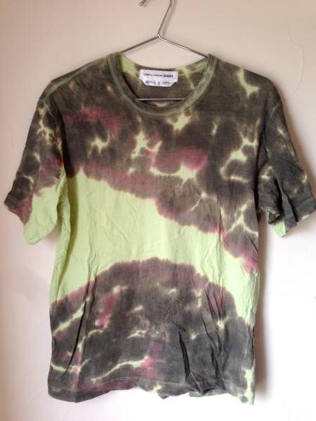 コムデギャルソンシャツ タイダイTシャツ M / comme des garcons(M