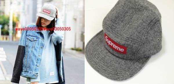 水原希子着 Supreme Harris Tweed Camp Cap 灰 12aw 帽子 売買されたオークション情報 Yahooの商品情報をアーカイブ公開 オークファン Aucfan Com