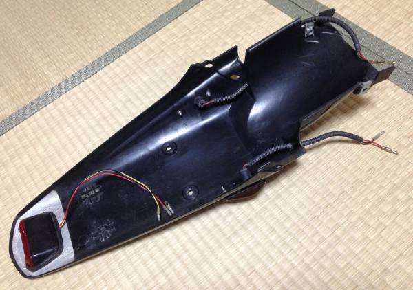 XR250純正リアフェンダー☆▽MD30！ノーマル！ウインカー付♪ ホンダ用