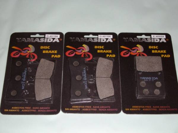 a27★YAMASIDA新製品★ZX750 ZX-7R ZRX1100Ⅱ ZX12R ZX-12R 前後