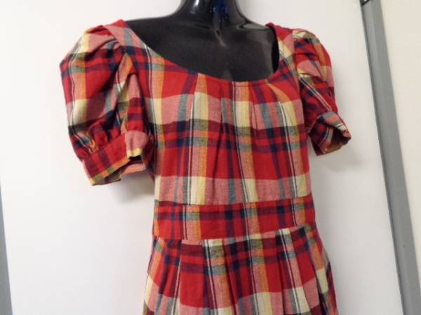 ｄａｚｚｌｉｎダズリン 赤チェックワンピース定7350 ダズリン 売買されたオークション情報 Yahooの商品情報をアーカイブ公開 オークファン Aucfan Com