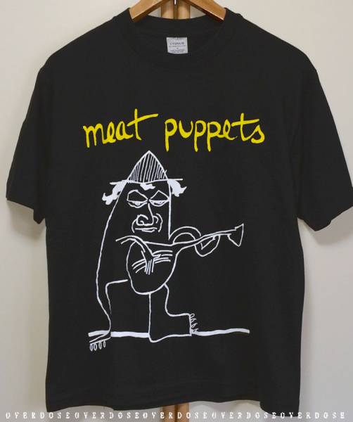 04 Meat Puppets Tシャツ/nirvanaカートコバーンsonic youth当時(T
