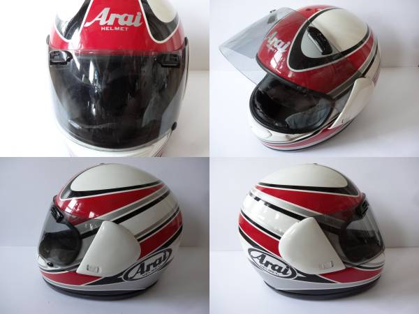 Arai アライ 当時物 Astro V4 ラッキーストライク ステッカー付(L