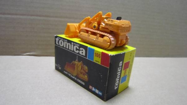 トミカ 黒箱106 小松 ドーザーショベル D65S 美品 激レア(乗用車