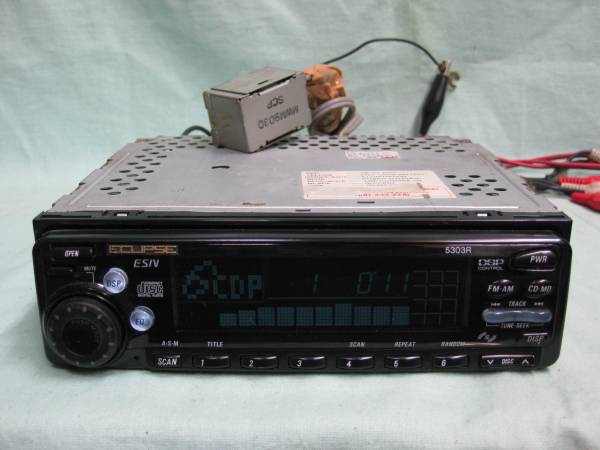 ECLIPSE/イクリプス 5303R CDアンプレスデッキ ECLIPSE/イクリプス