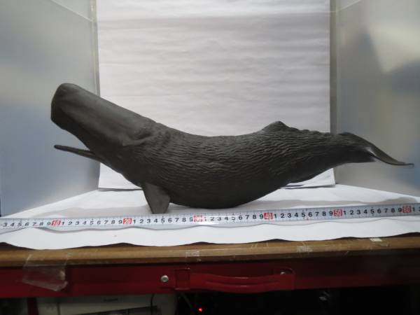 海洋堂 マッコウクジラ 松村しのぶ 全長約64cm 難有(生き物)｜売買され