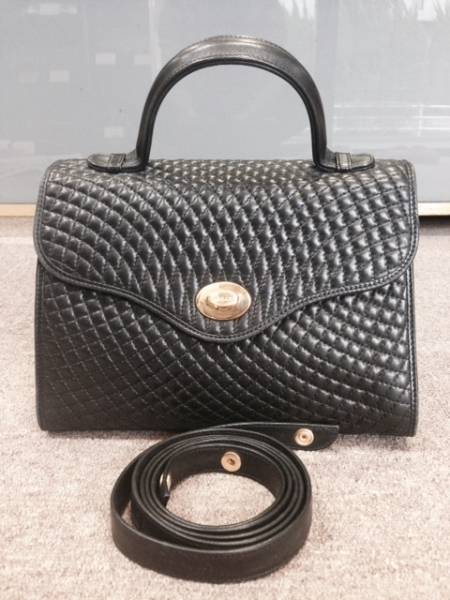 格安！BALLY バリー ケリー型 2WAY レザーハンドバッグ スト付