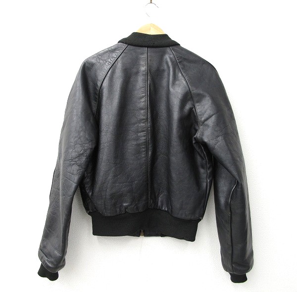 VANSON 本革レザー スタジャン黒36 TALON ※リブリペア有り