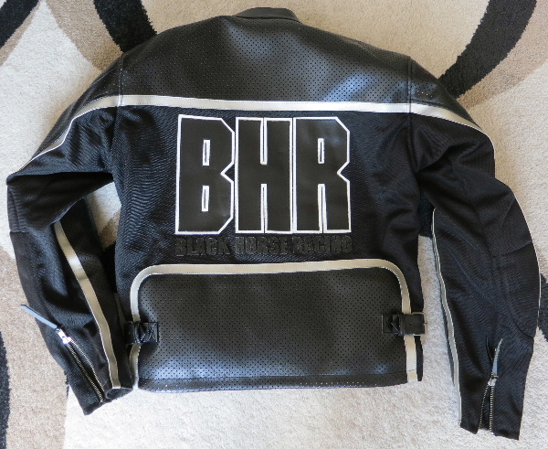 カドヤ BHR パンチングレザーメッシュジャケット インナー付き(XL 