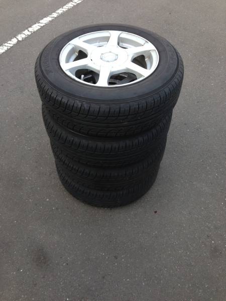 北海道発　タイヤホイールセット　インプレッサなどに最適！！_1