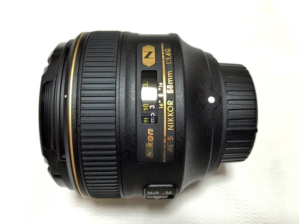 ニコン Nikon AF-S NIKKOR 58mm F1.4G 新同品 保証2015年8月迄_1