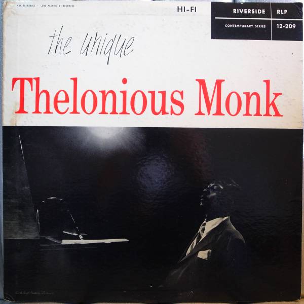 【'56 Original MONO】Thelonious Monk - the unique 初回ジャケ