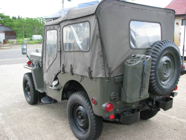 ジープ　幌　三菱　J4 J3 J54A 軍用　自衛隊　防衛庁 ジープJ3改 本物J54A自衛隊ボディー エンジン4DR1(ジープ