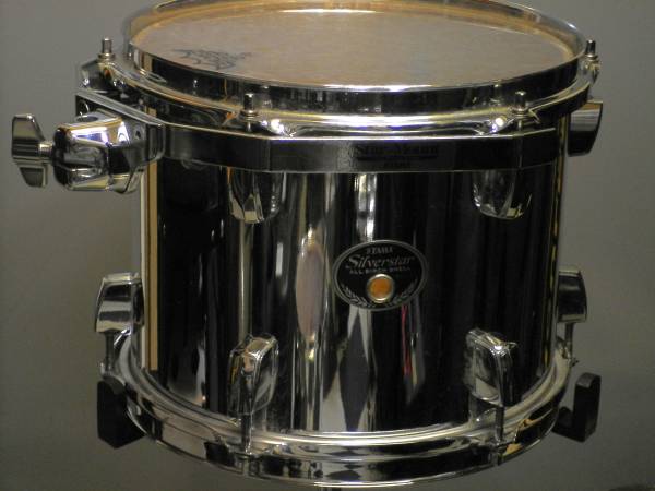 TAMA SILVER STAR タム 10x8インチ ミラークローム VXT10A 中古(ドラム 