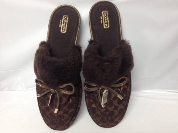 品 コーチ スリッパ ブラウン 可愛い おすすめ 激安 24 5cm 売買されたオークション情報 Yahooの商品情報をアーカイブ公開 オークファン Aucfan Com