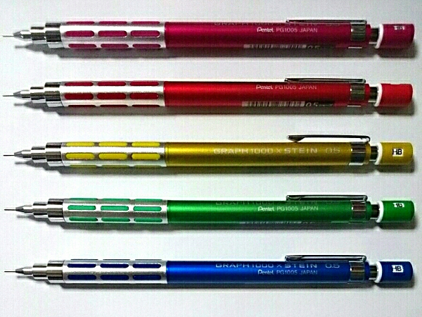 ぺんてる グラフ1000 シュタイン ブルー STEIN pentel 0.5mm(シャープ