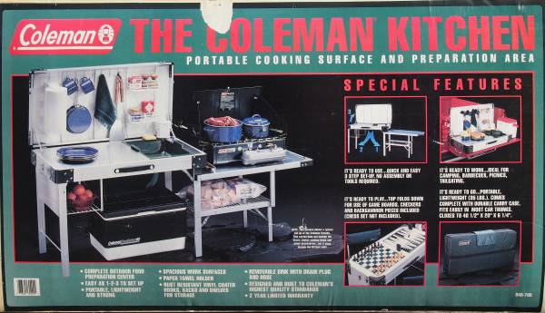 マニア必見 THE COLEMAN KITCHEN 840-700 美品 付属品完備(コールマン 