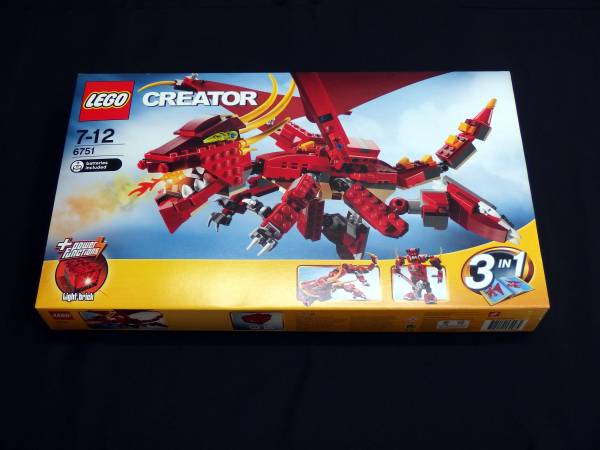 6751 クリエイター・レッドドラゴン 未開封新品
