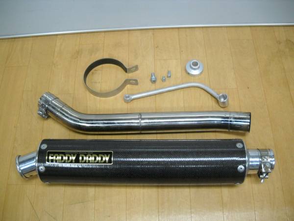 ☆FADDY DADDY製ゼファー400χ用マフラー☆中古品mcg FADDY DADDY