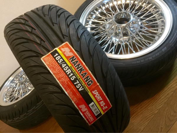 ワイヤーホイール4本セット 光岡 ミツオカ 我流 ガリュー(純正品
