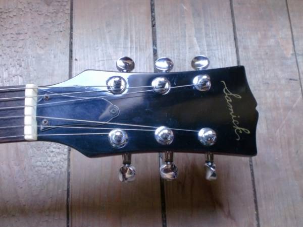 サミックsgジャンクギター Samick サミック セットネック SG Jr SG-1P/CH チェリー レア!(本体