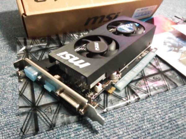 msi GeForce GTX 650-1GD5T/LP（中古品） 中古 MSI N650-1GD5T/LP ロープロファイル対応 GTX 650(PCI Express