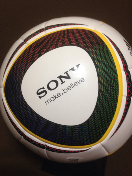 南アフリカW杯公式球 ジャブラニ JABULANI SONYモデル レプリカ(5号