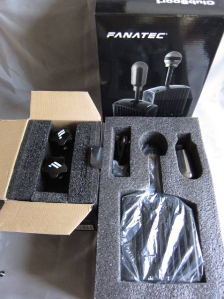 【動作確認のみ】FanatecClubSport Shifter SQ+Table Clamp_1
